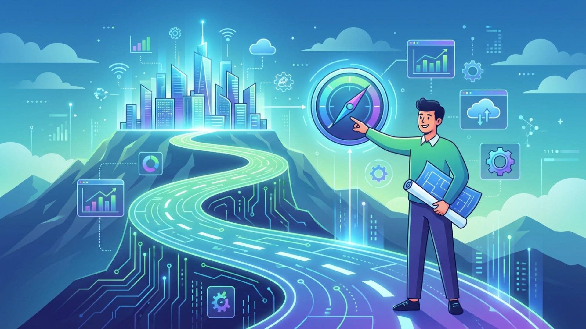 DX成功の鍵を握るロードマップとKPI設定