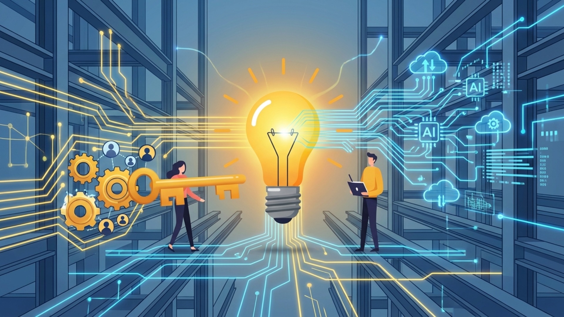 DX推進を成功に導くための2つのポイント