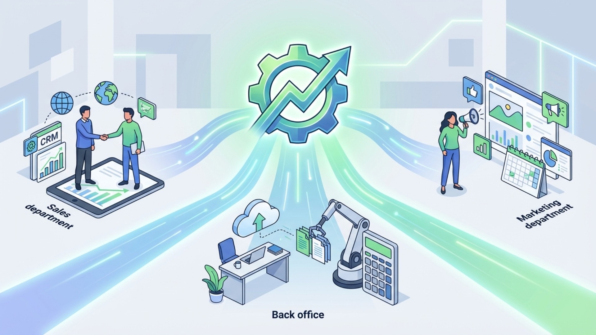 【部門別】業務効率化のアイデアと具体例