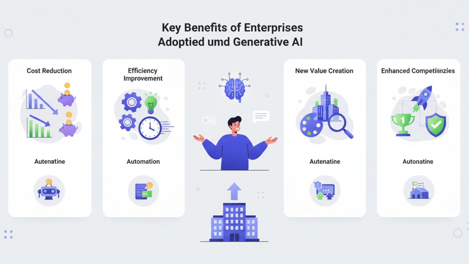 企業が生成AIを導入する4つのメリット