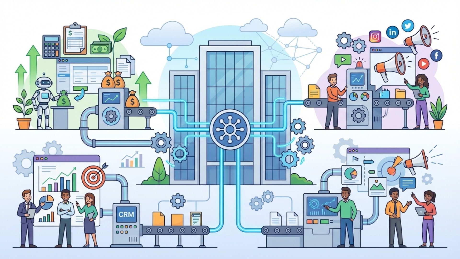 【部門別】仕事の自動化による成功事例
