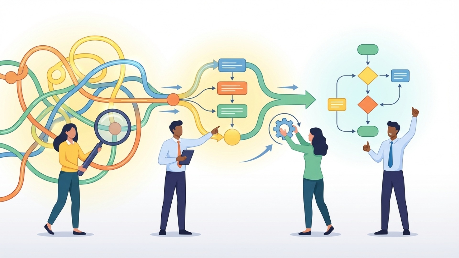 作成した業務フローを改善するための実践ポイント