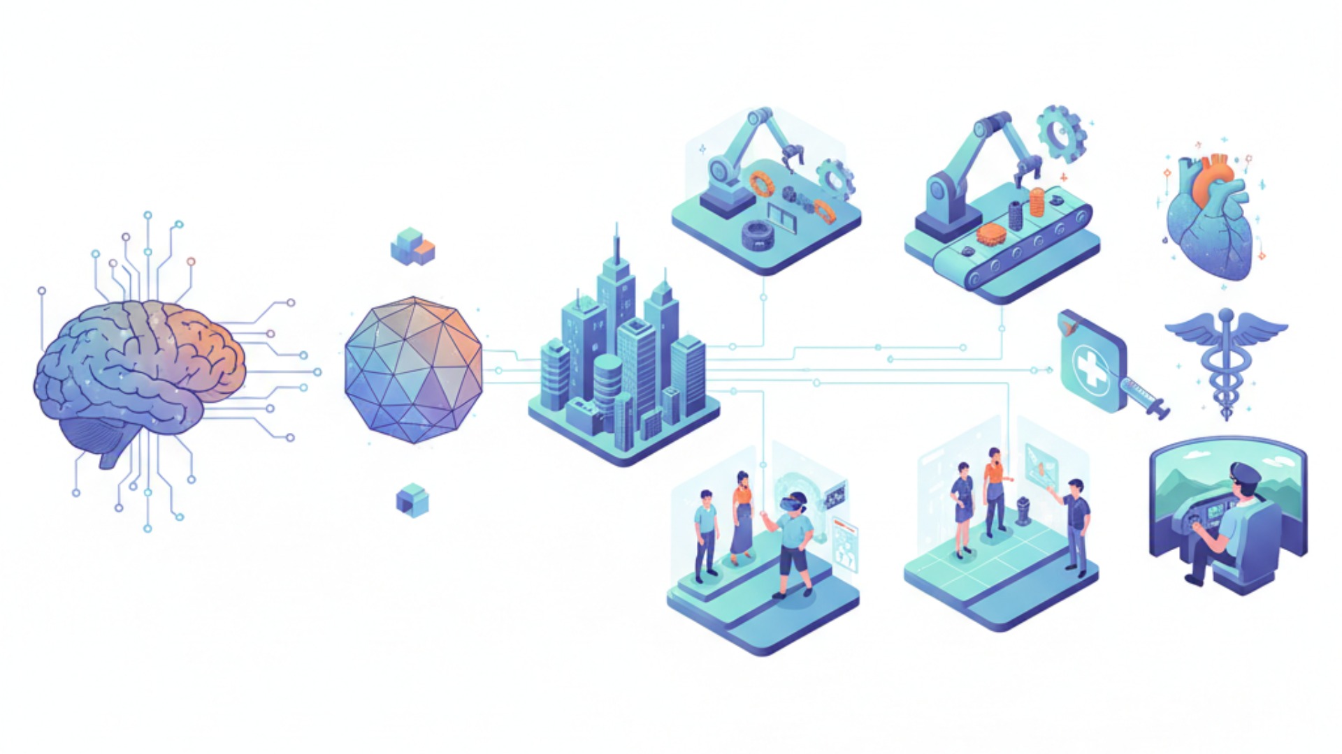 AIで生成した3Dモデルの主な活用事例