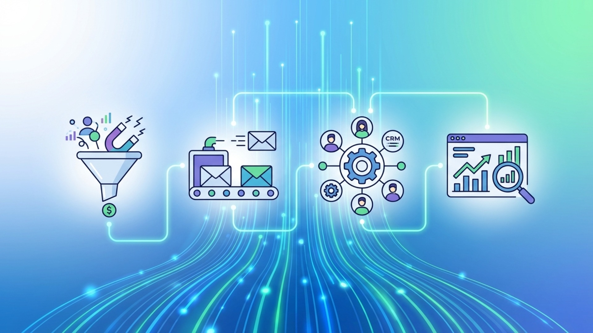 マーケティングオートメーションの主要機能