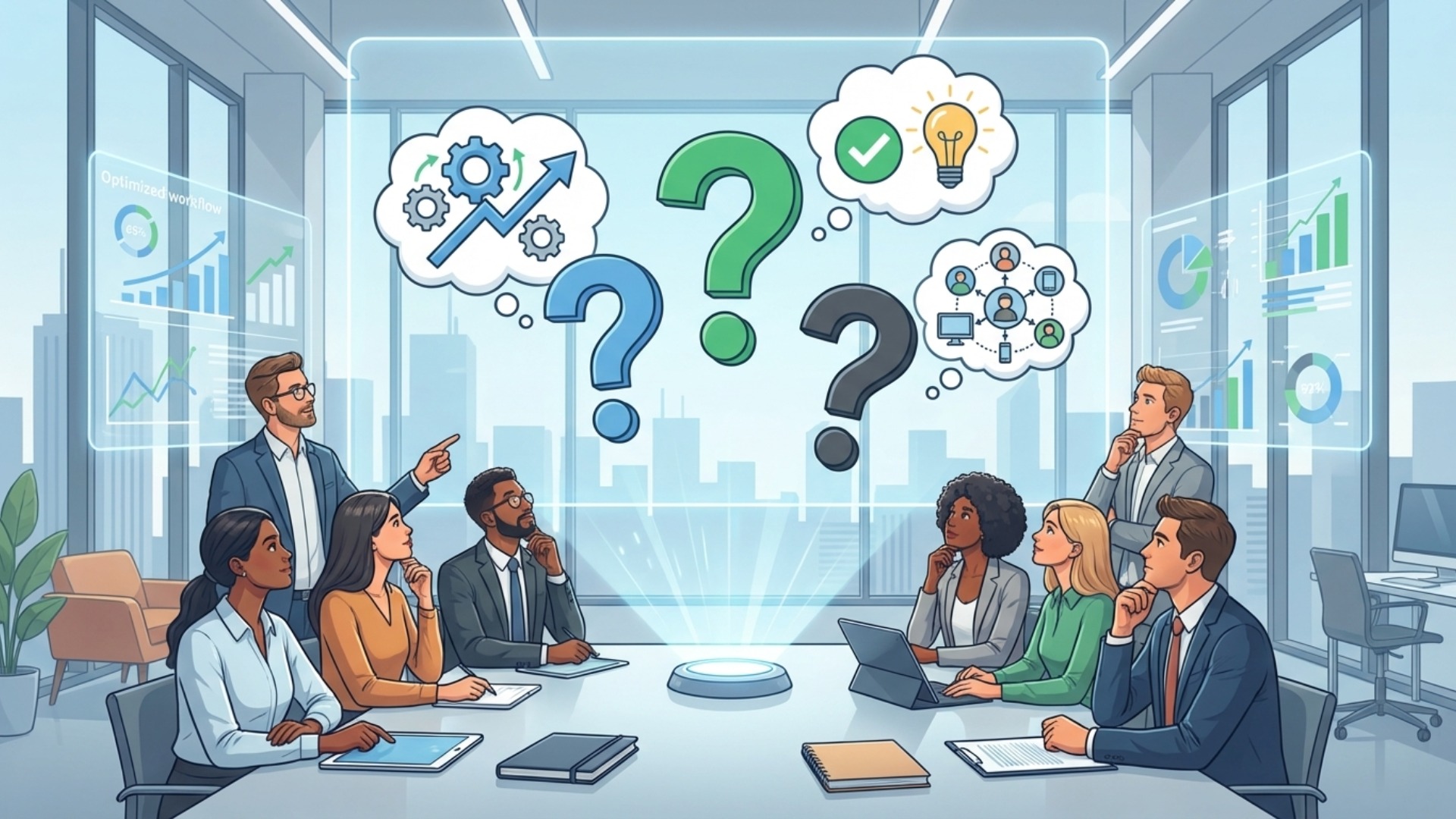 業務効率化 部署検討時のよくある質問