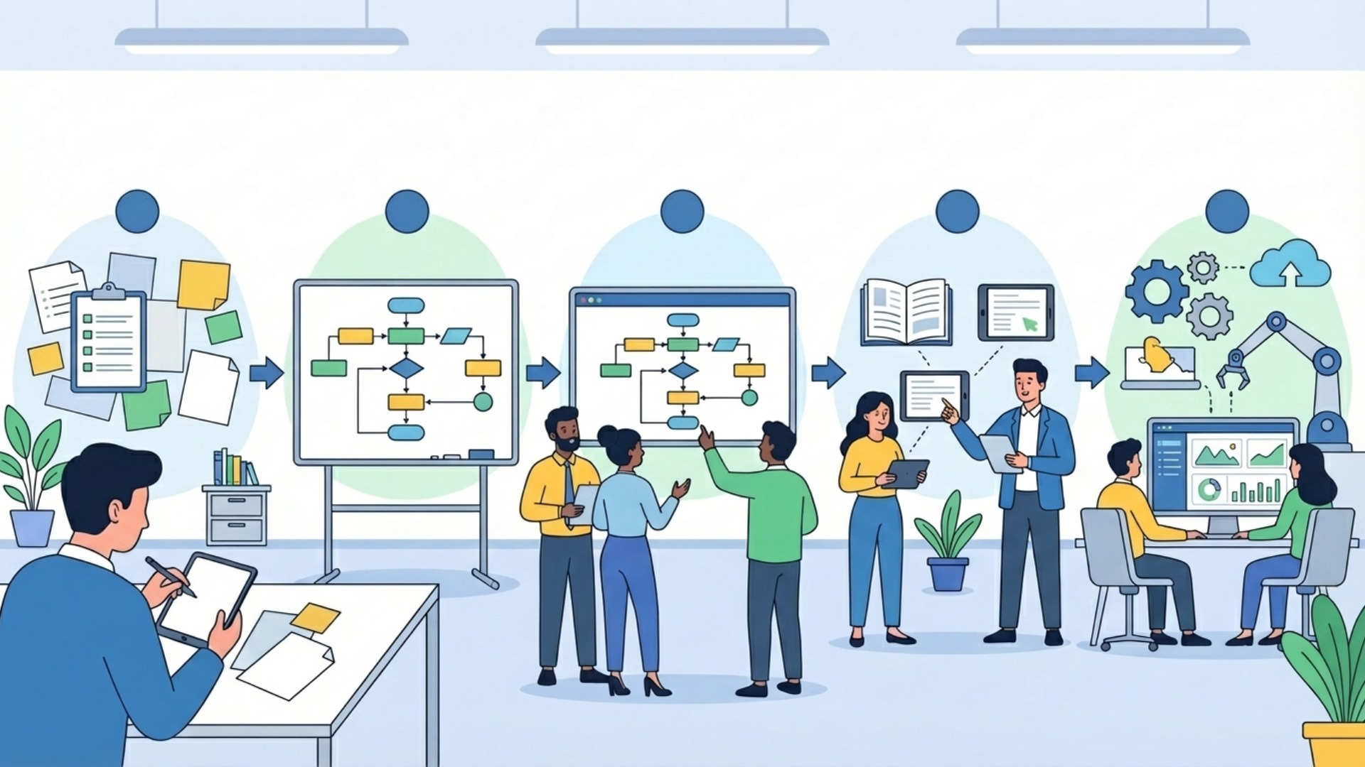 【5ステップ】業務の属人化を解消する具体的な方法