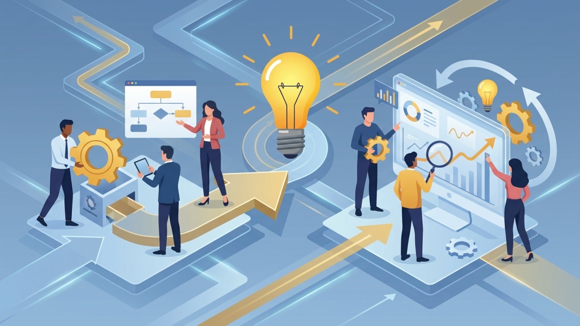 業務効率化の実行フェーズ：導入から継続的改善まで