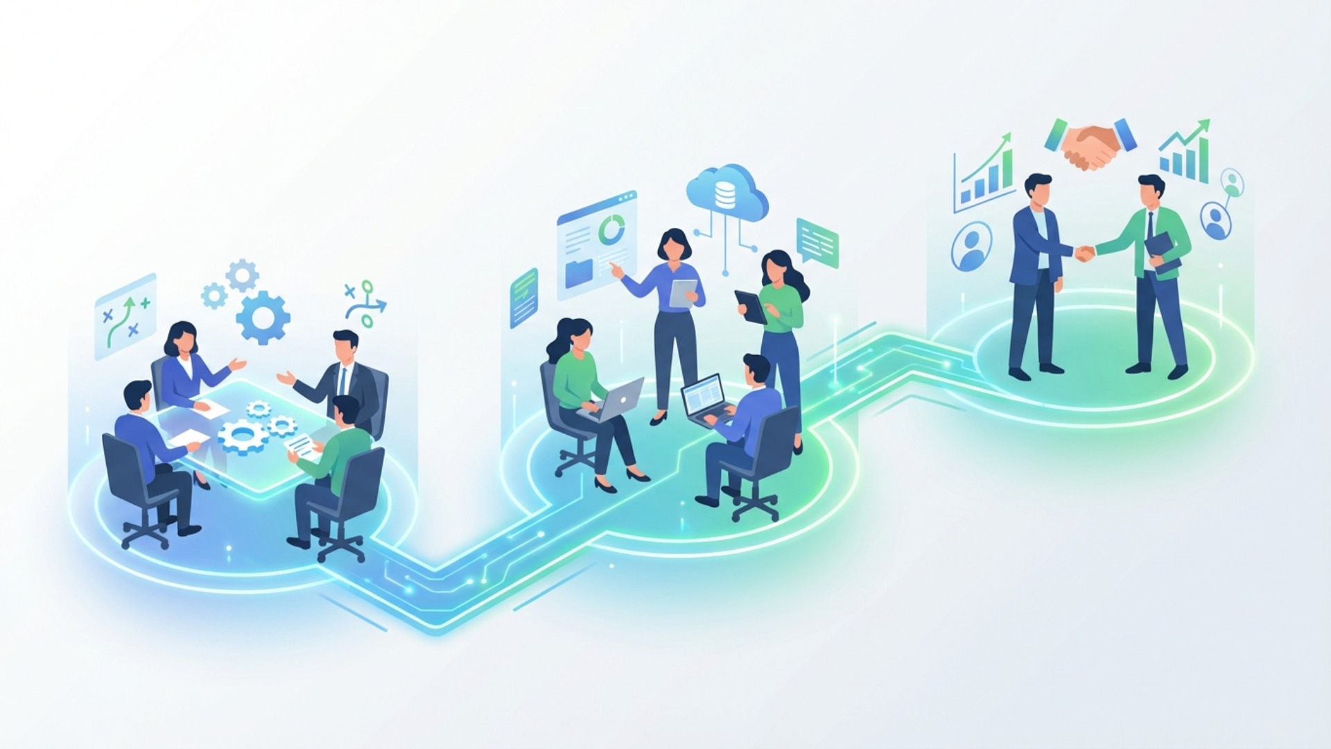 BtoB営業DX推進に必要な組織体制