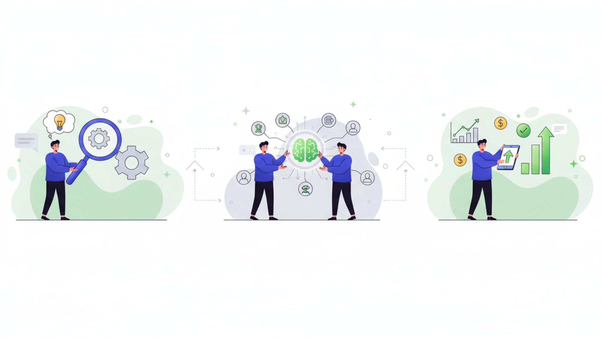 企業が生成AIを導入するための3ステップ