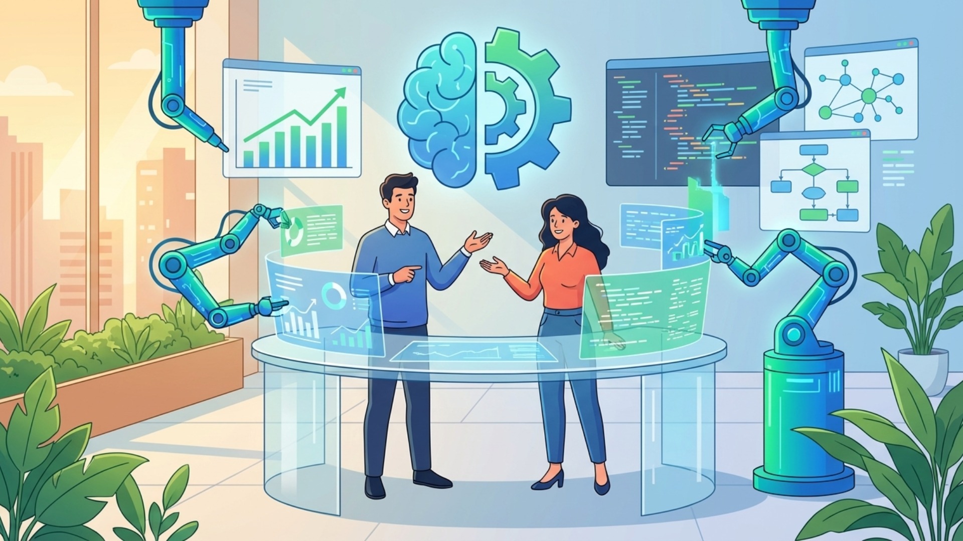 AIと人間の協業による未来の働き方と生産性