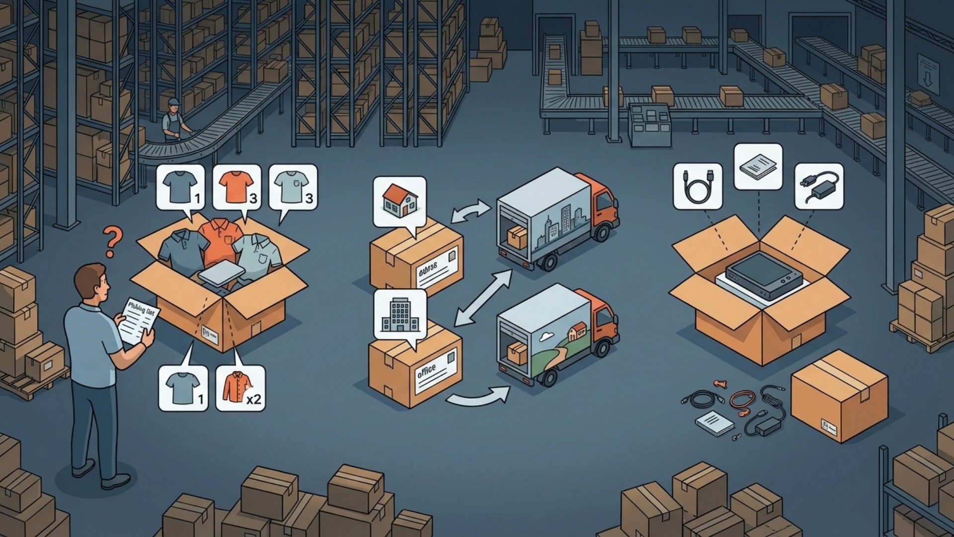 出荷ミスとは？よくある3大パターン