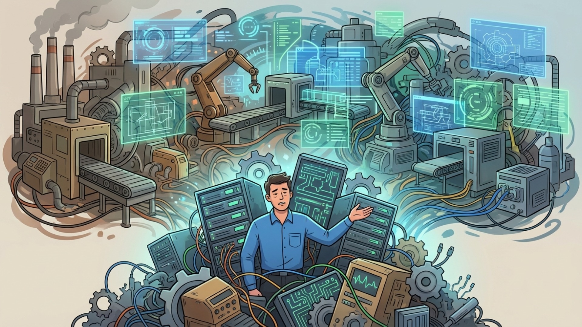 製造業のDX推進で情シス部門の負担が限界に達している背景