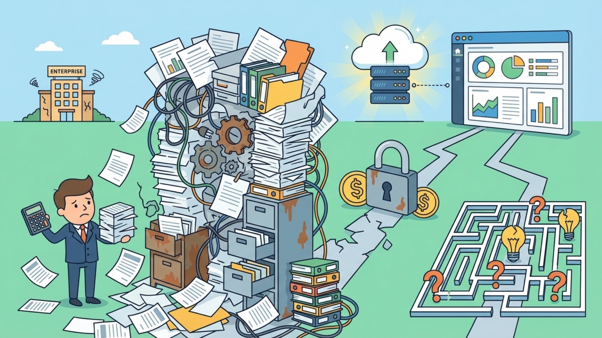 なぜKPI集計の手作業はなくならないのか？中小企業が陥る2つの罠