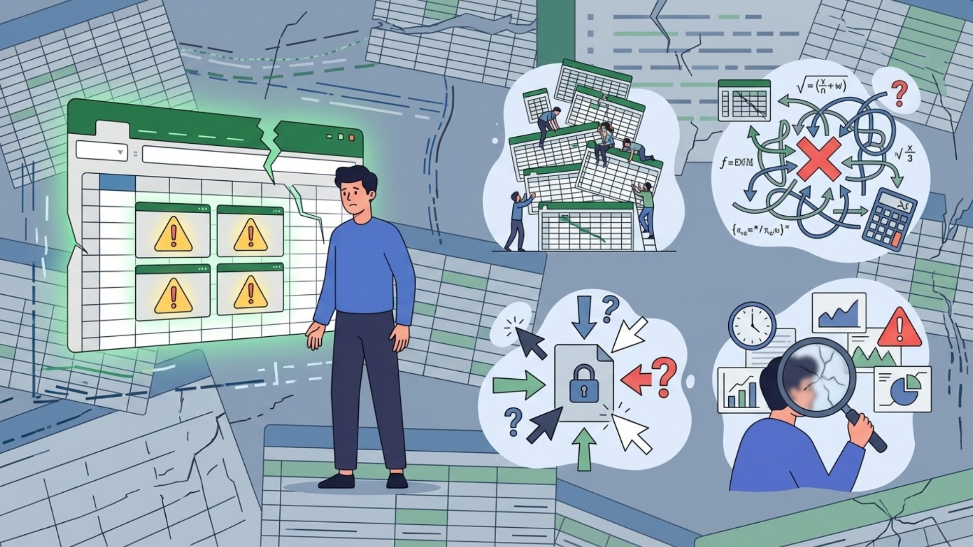 Excelでの予実管理に限界を感じる4つのサイン