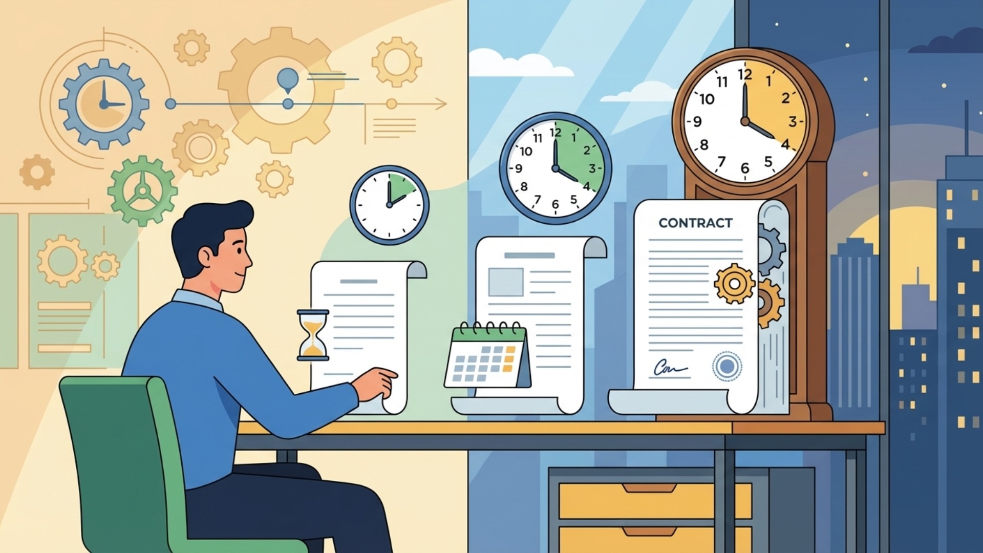 契約書レビューにかかる時間の目安は？