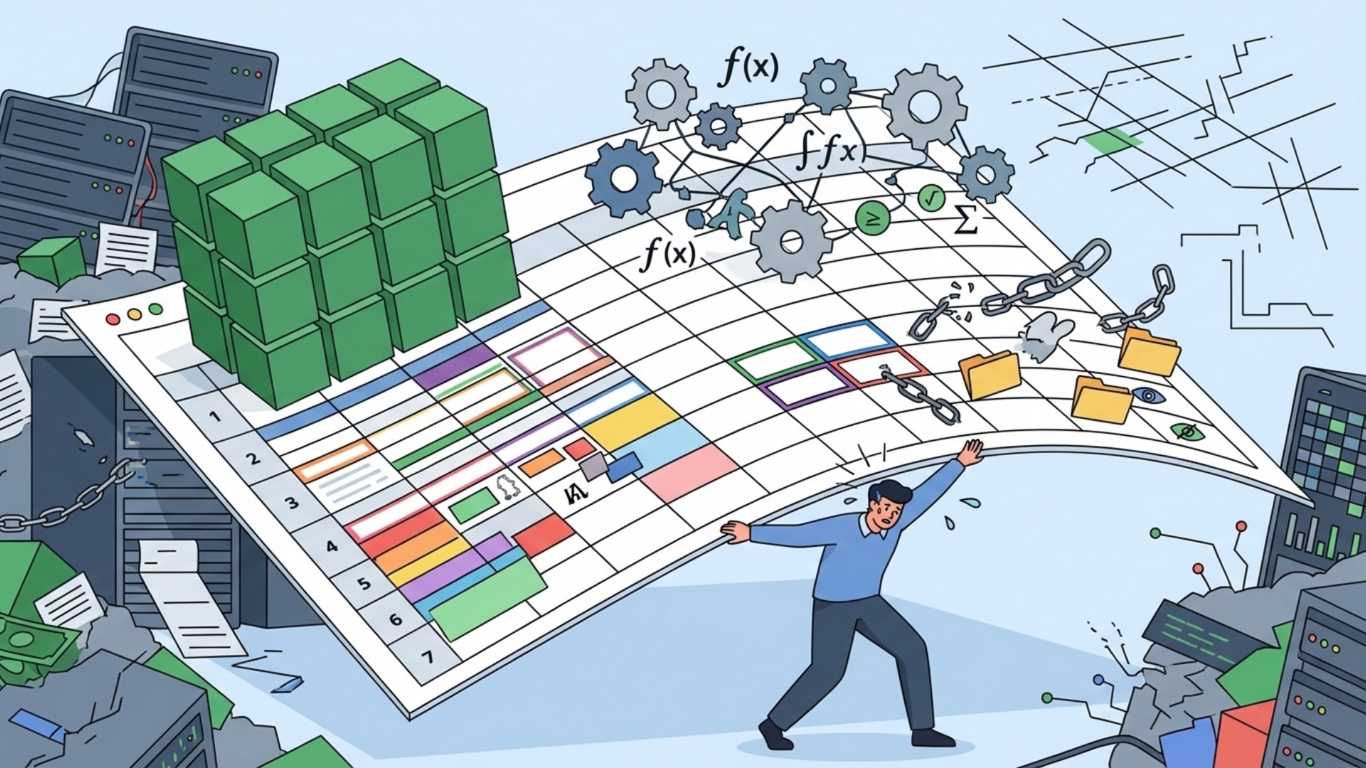 スプレッドシートが重くなる・肥大化する主な原因