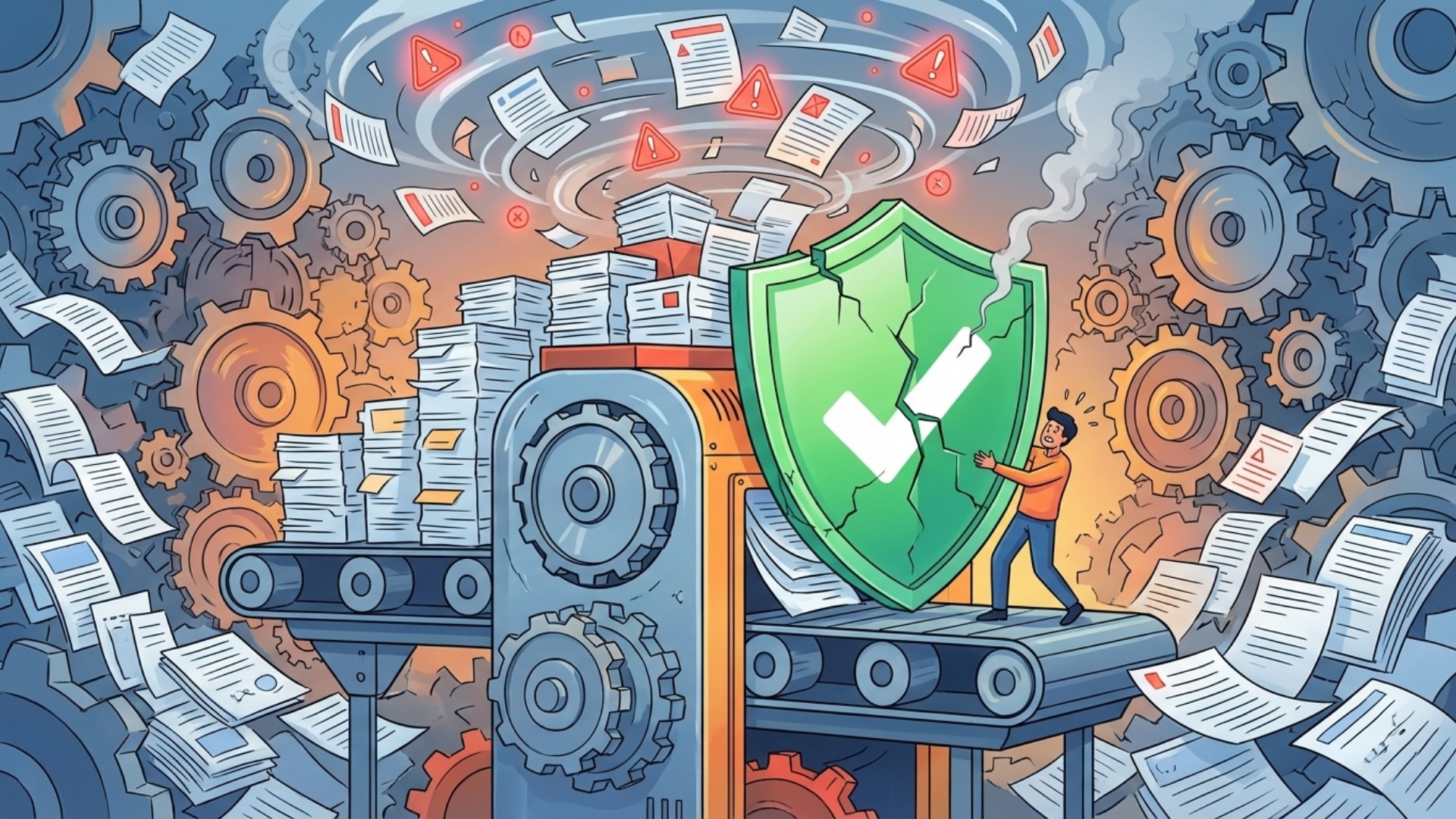 人手不足でダブルチェックが限界を迎える背景