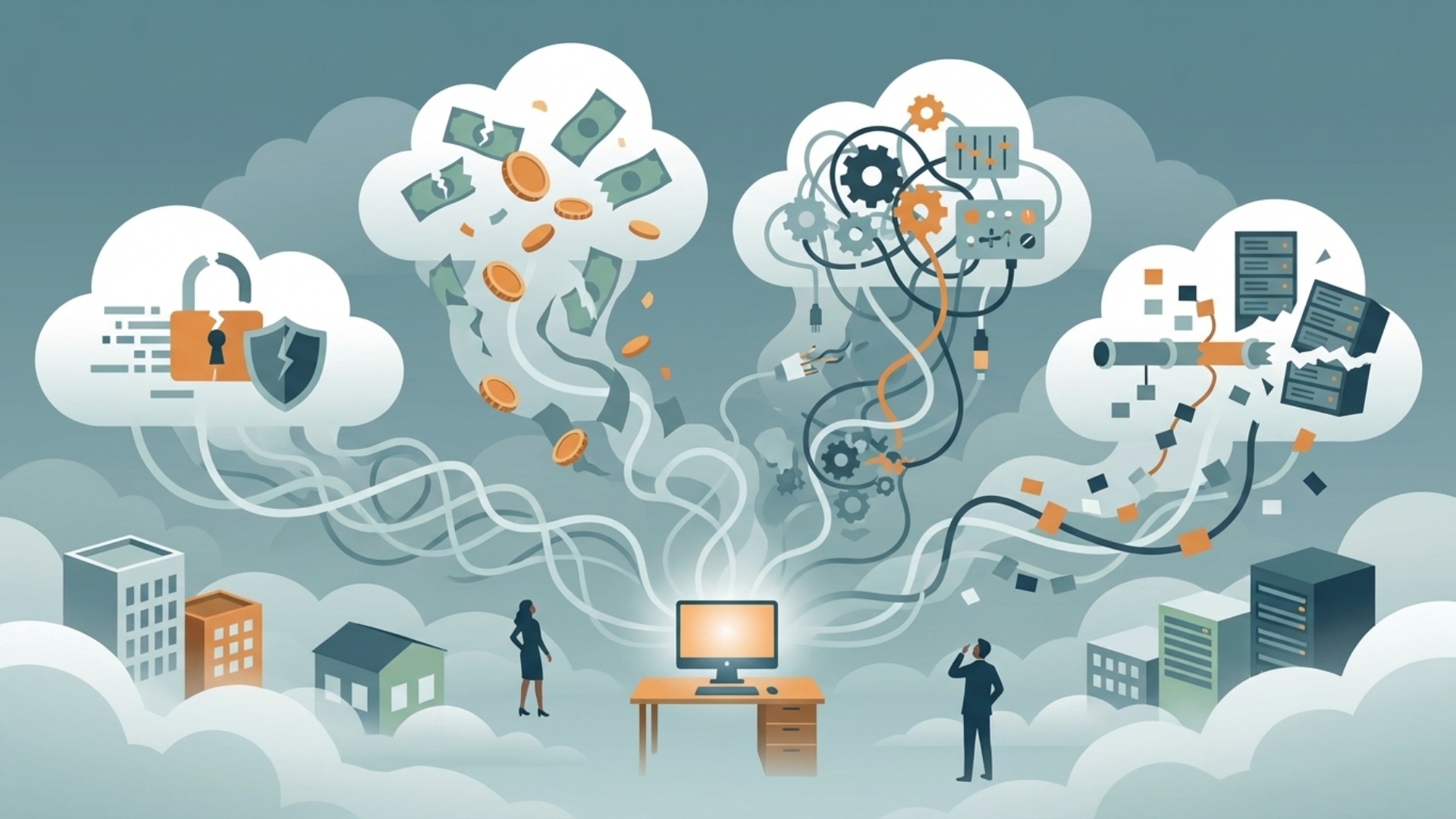 中小企業がクラウド移行で抱える代表的な不安とは？