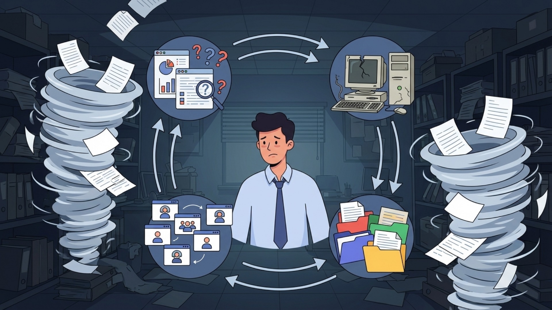 なぜ報告書を毎回作り直してしまうのか？根本的な4つの原因