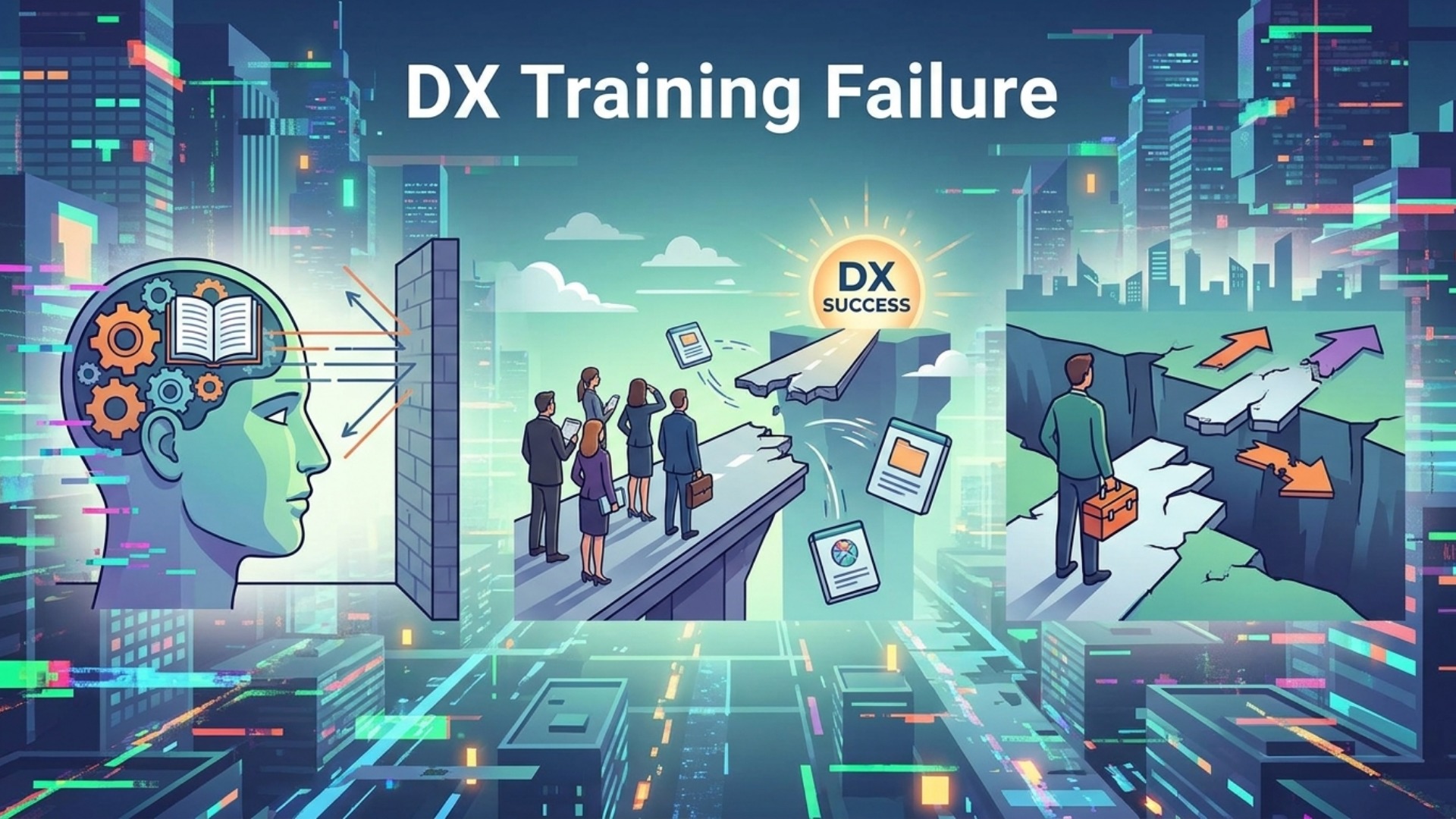 DX研修が失敗する3つの根本原因