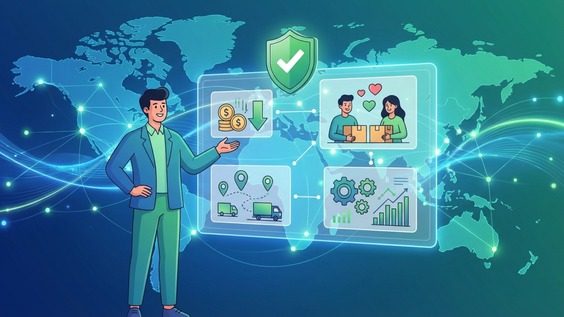 物流の見える化で得られる主なメリット