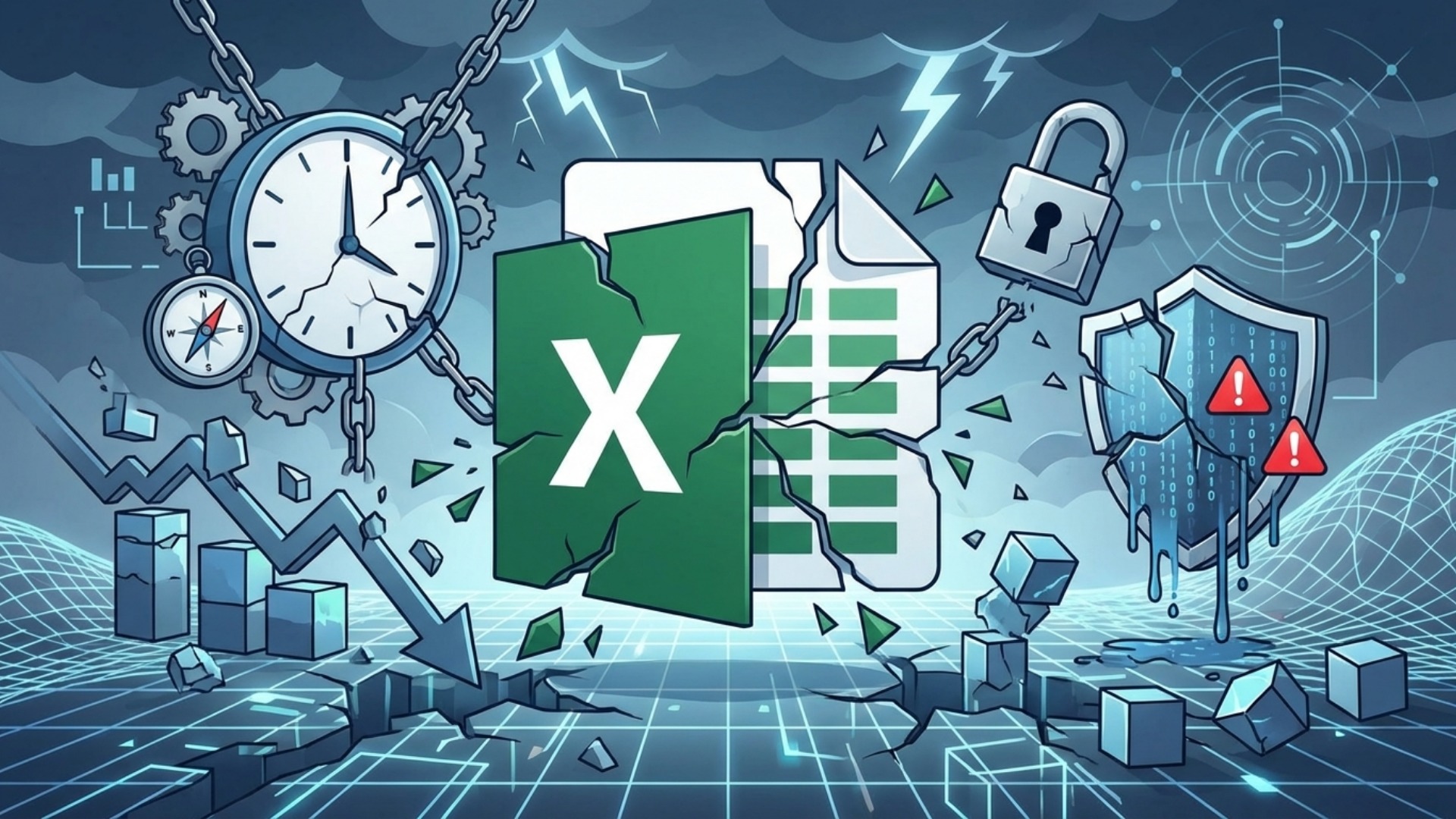 Excel予実管理が引き起こす2つの経営リスク