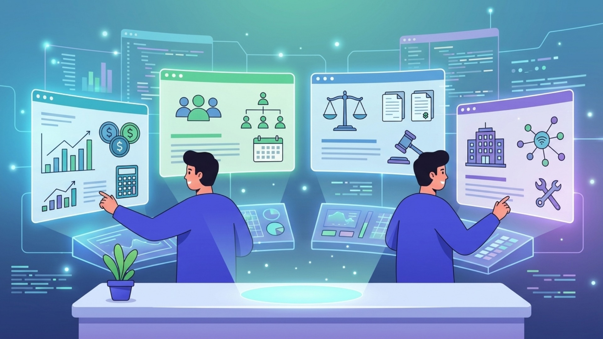 一人管理部門が担う4大業務領域