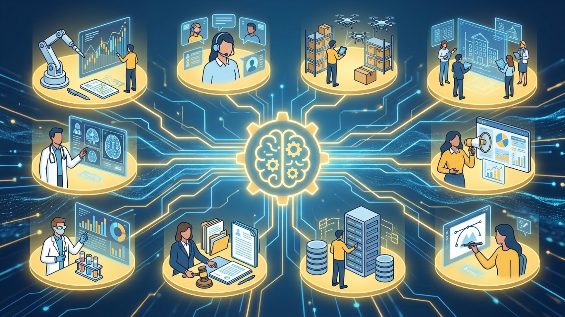 【職種・業務別】AIエージェントの活用事例10選