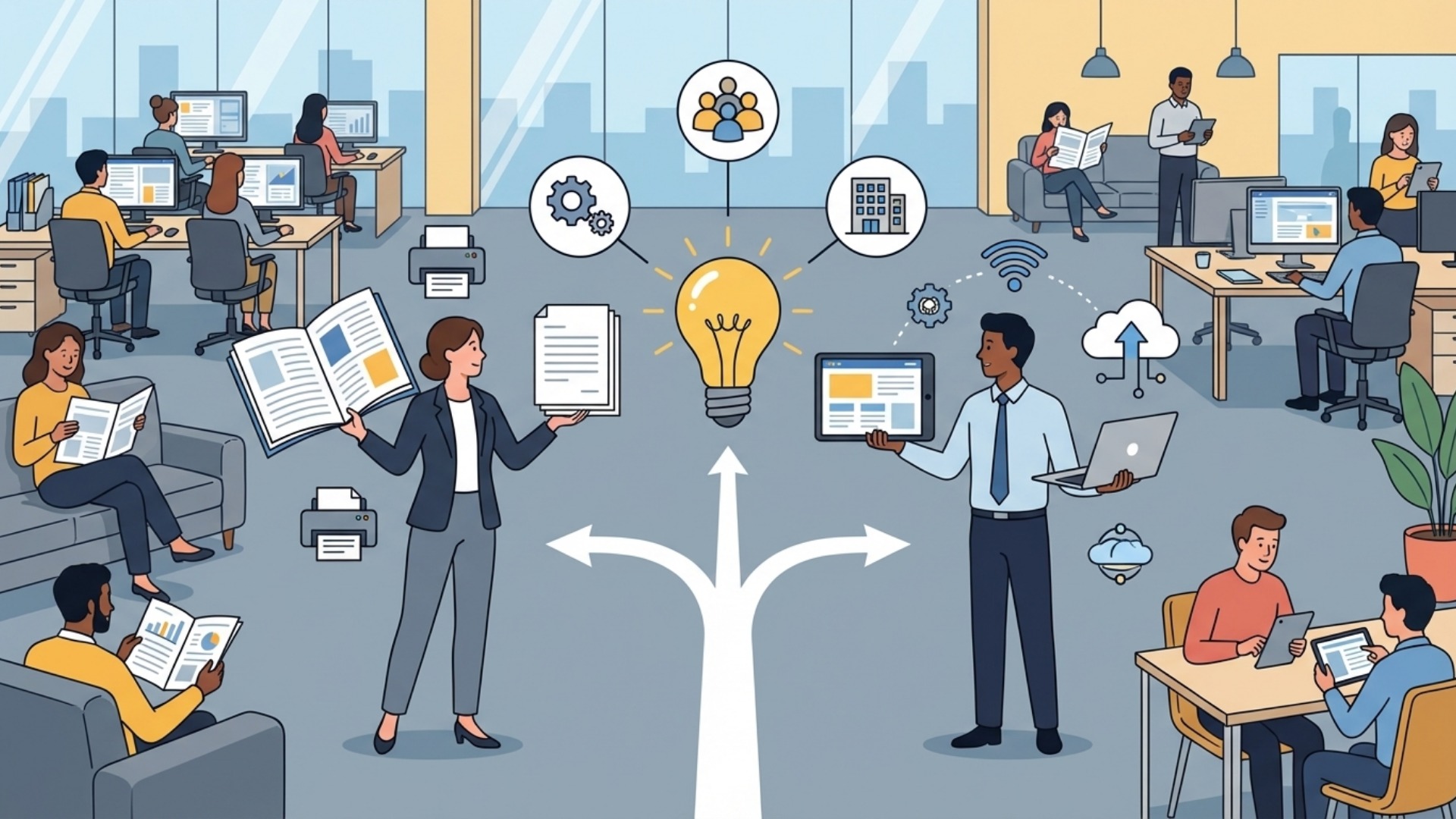 Webと紙、どちらを選ぶ？自社に合った媒体の選定ポイント