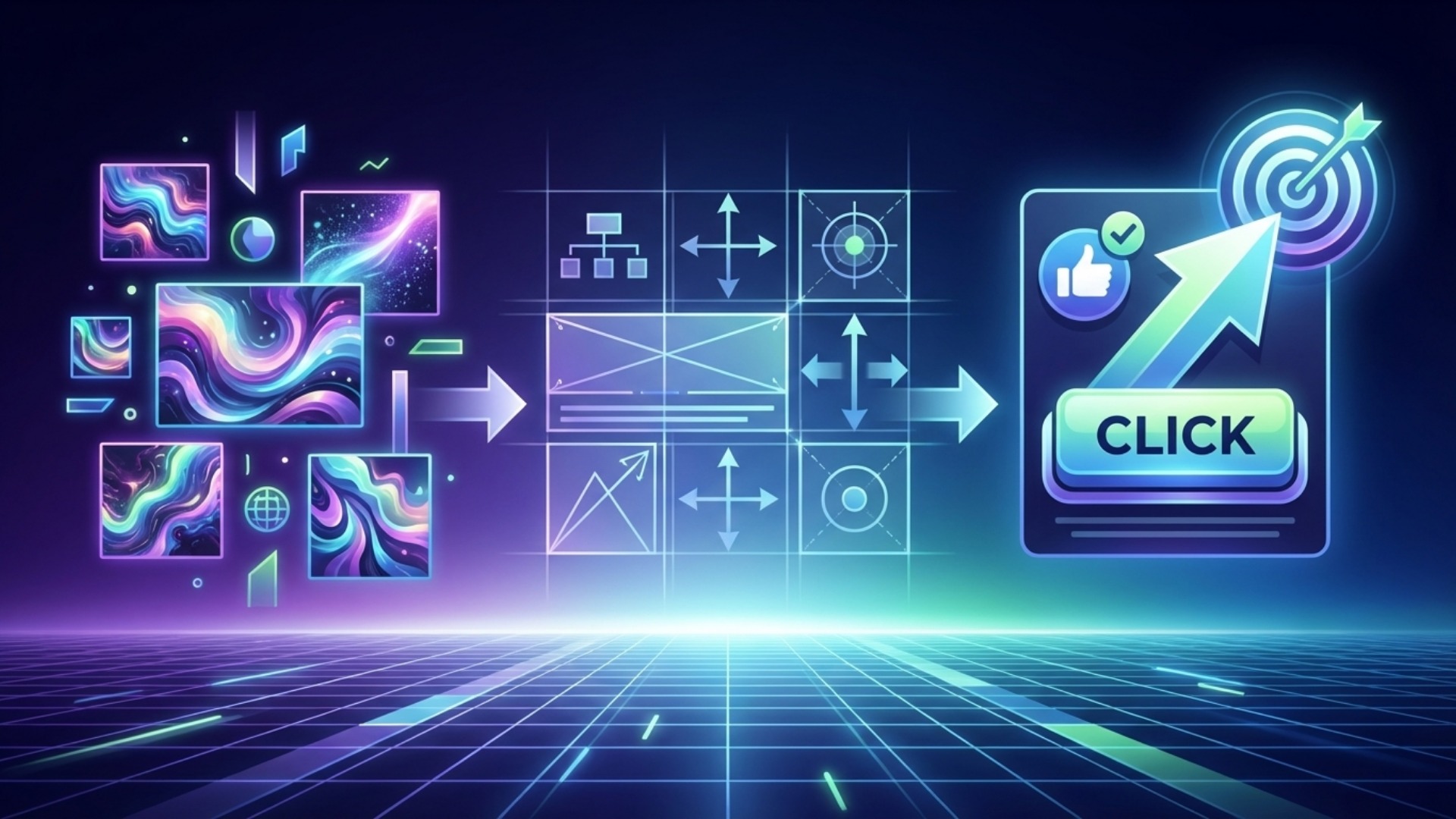 AI生成バナーのクリック率を高めるデザインの原則