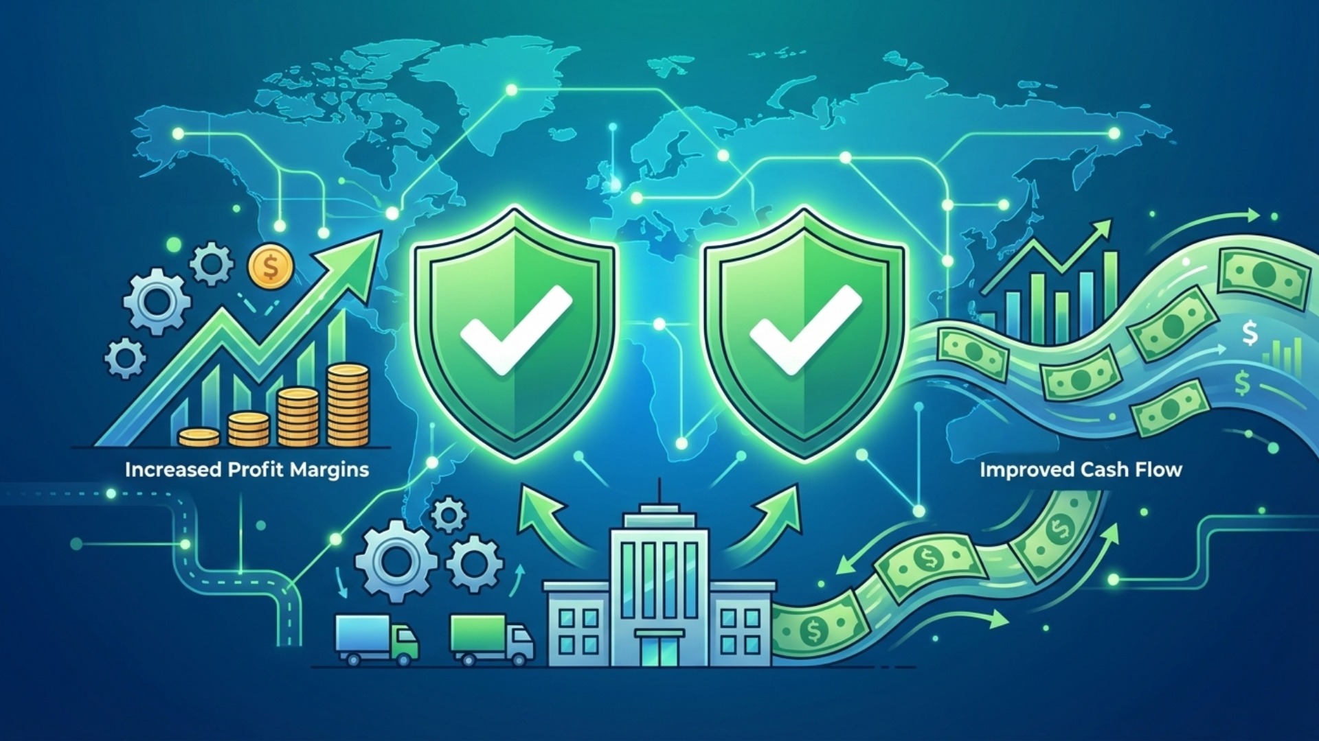物流コスト削減が企業にもたらす2つのメリット