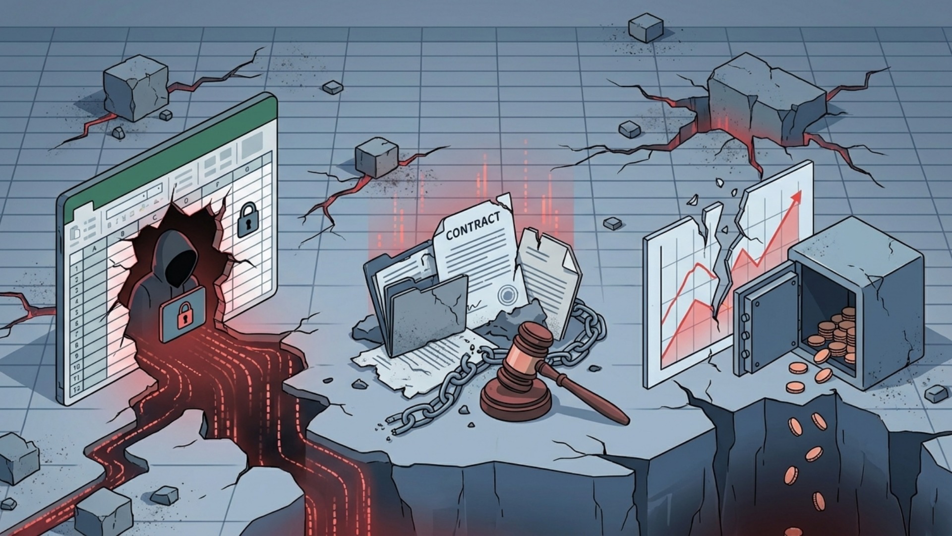 IT資産管理をExcelで怠る3つのリスク