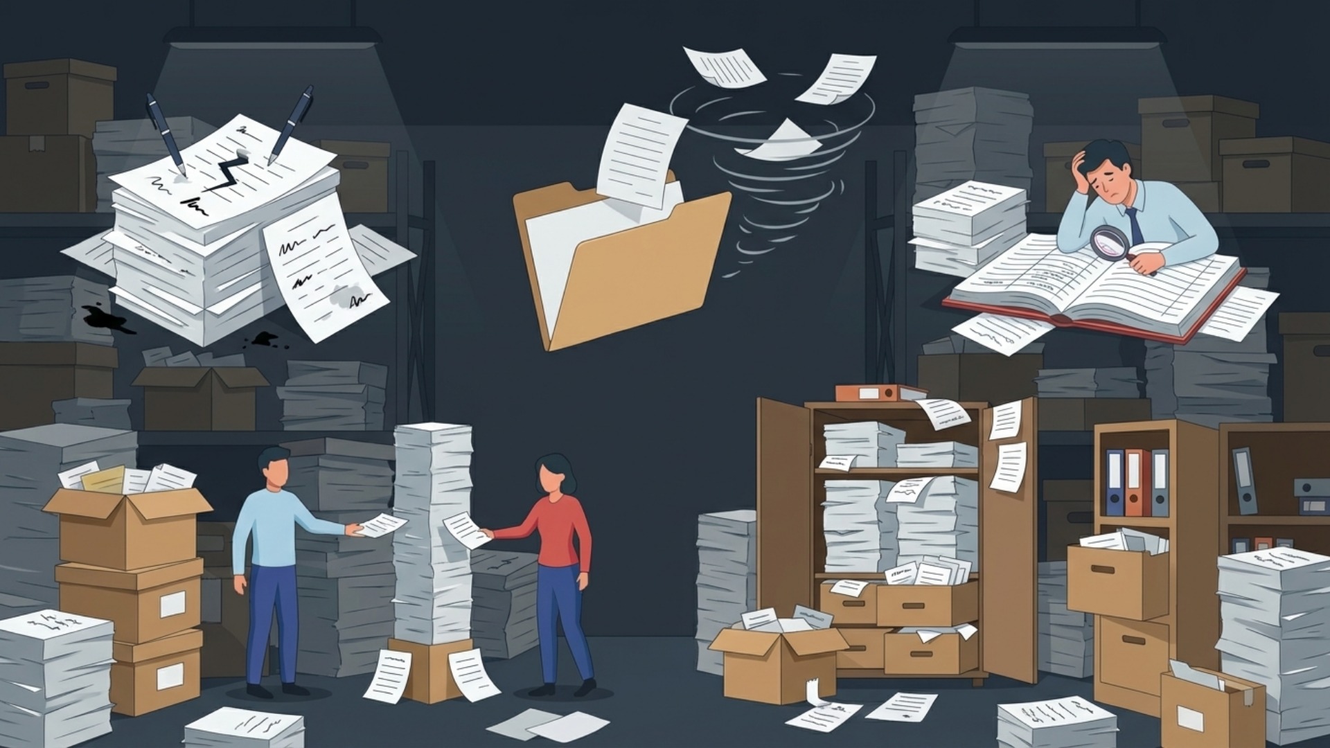 手書きの入出庫記録で頻発する5つの課題