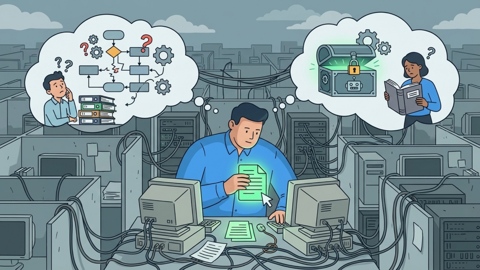 なぜコピペ作業はなくならない？非効率を生む背景