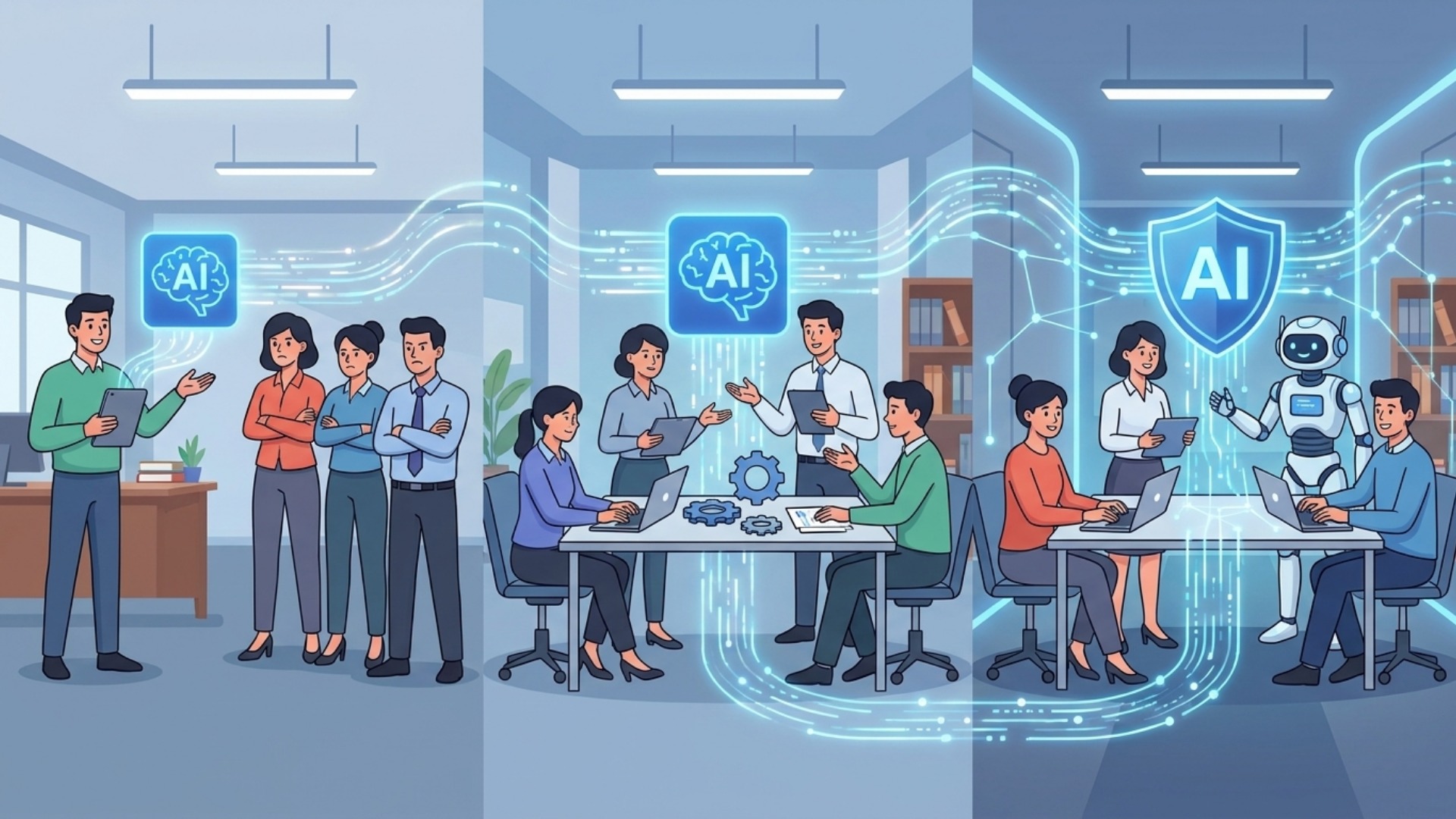 反対派を巻き込む！AI導入を成功させるための3ステップ