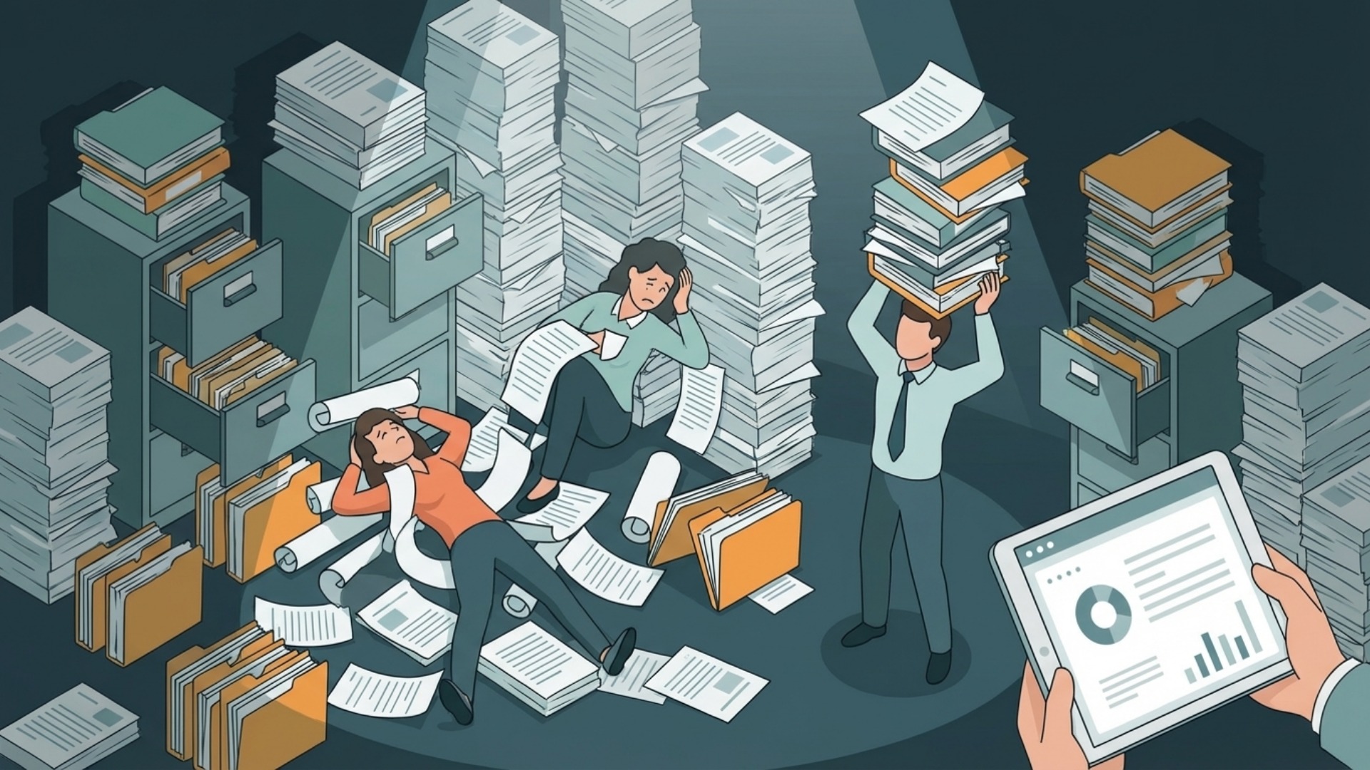 手書き管理はもう限界？見直すべきタイミングとは