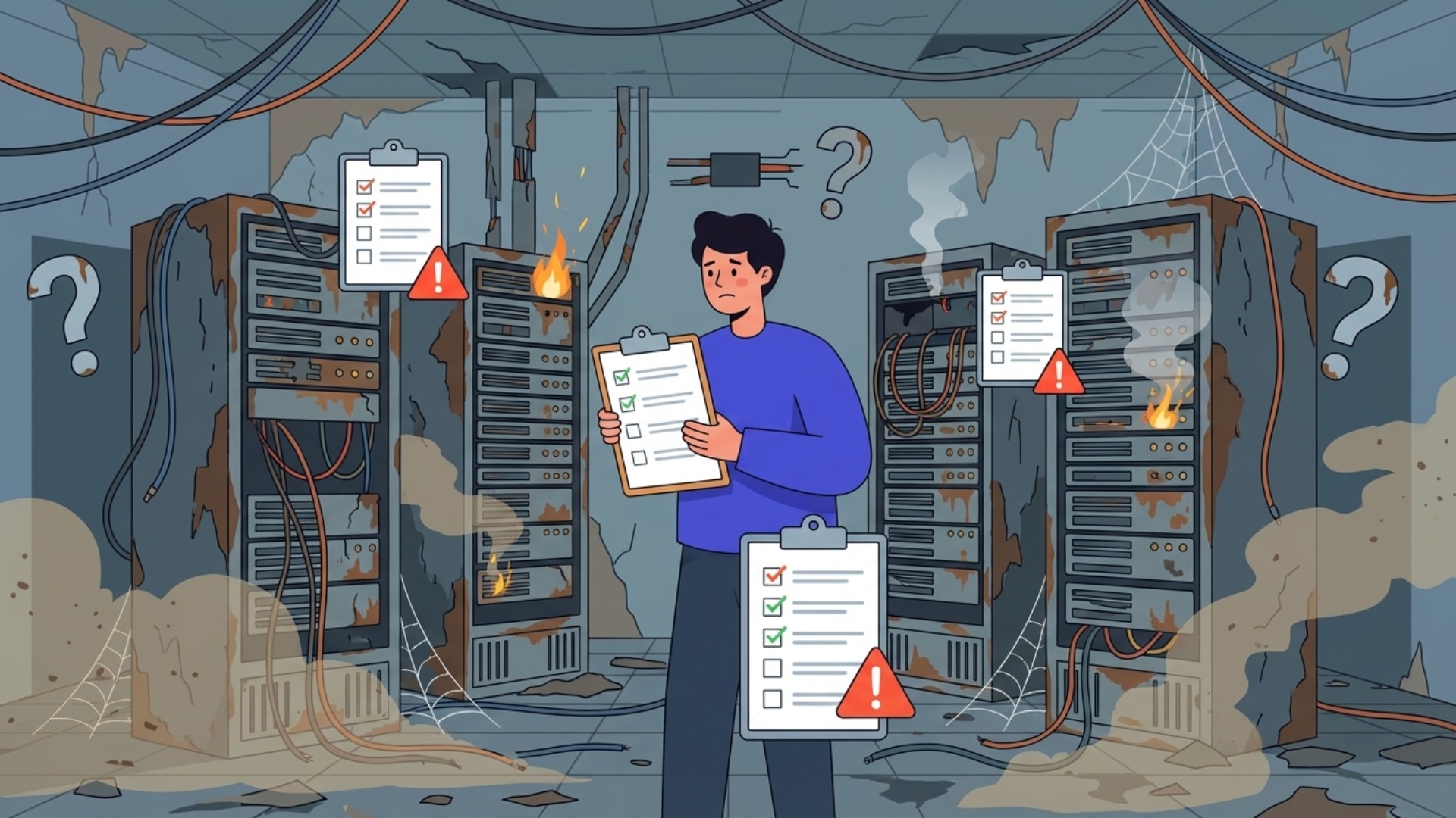 あなたの会社は大丈夫？基幹システム老朽化のセルフチェックリスト