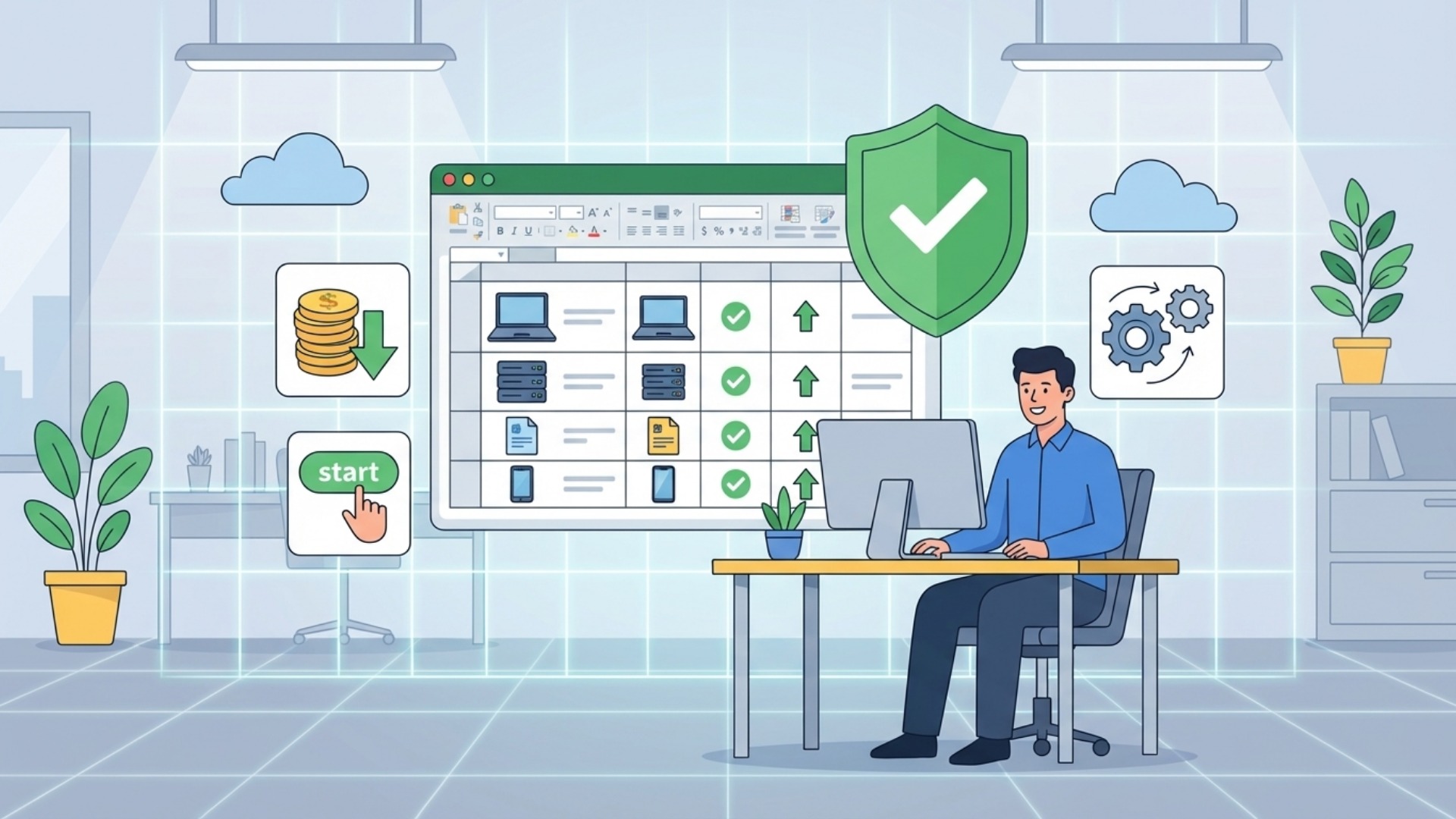 ExcelでIT資産管理を行うメリット