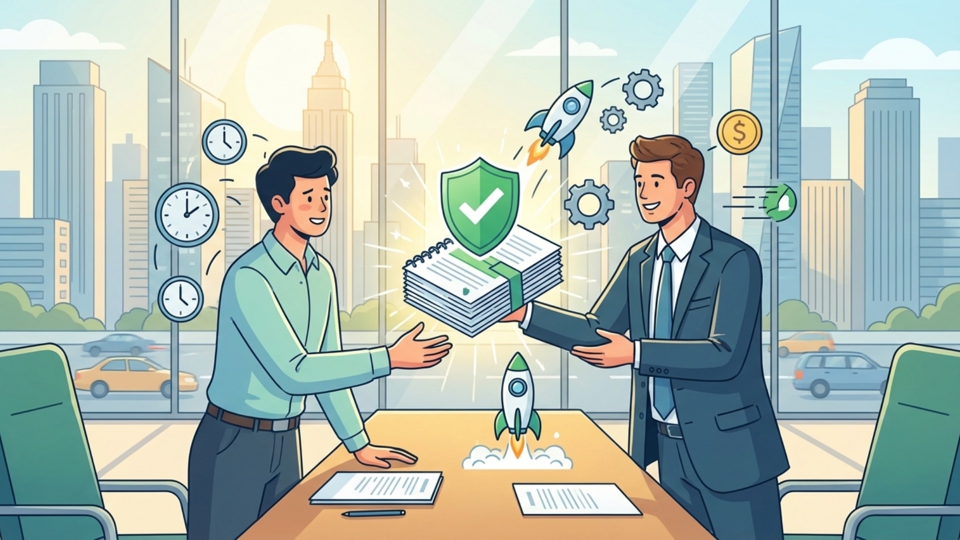 時間がない場合に有効な事業計画書作成代行サービス