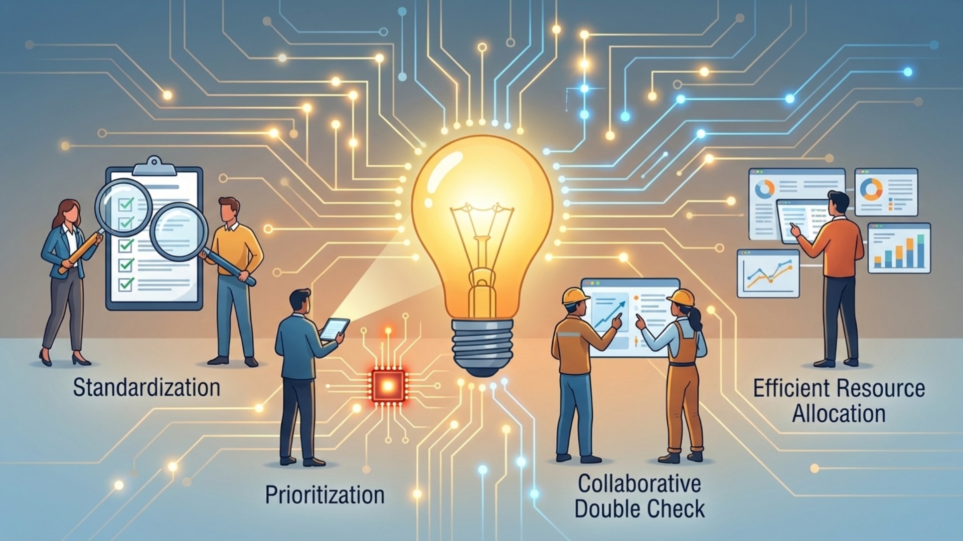 【暫定対策】人手不足でもダブルチェックの精度を高める4つの方法