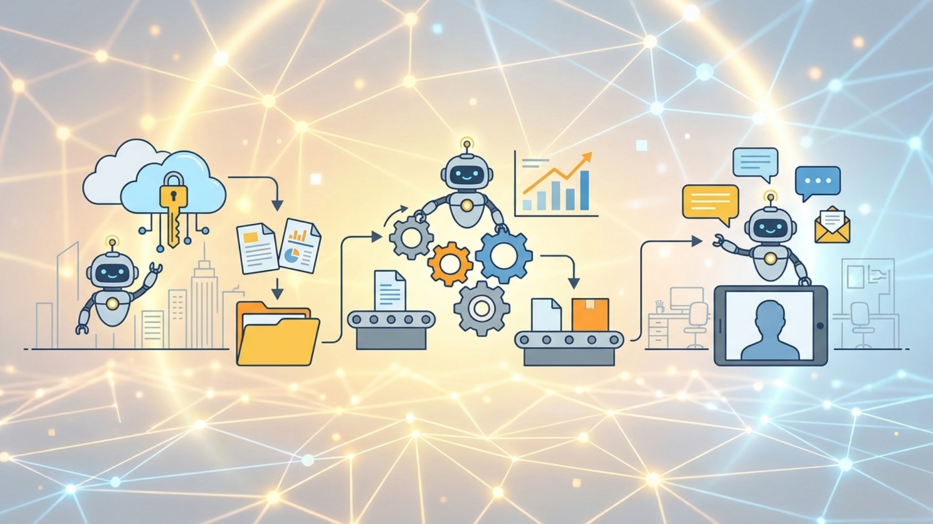 業務を自動化するAIエージェントの活用事例
