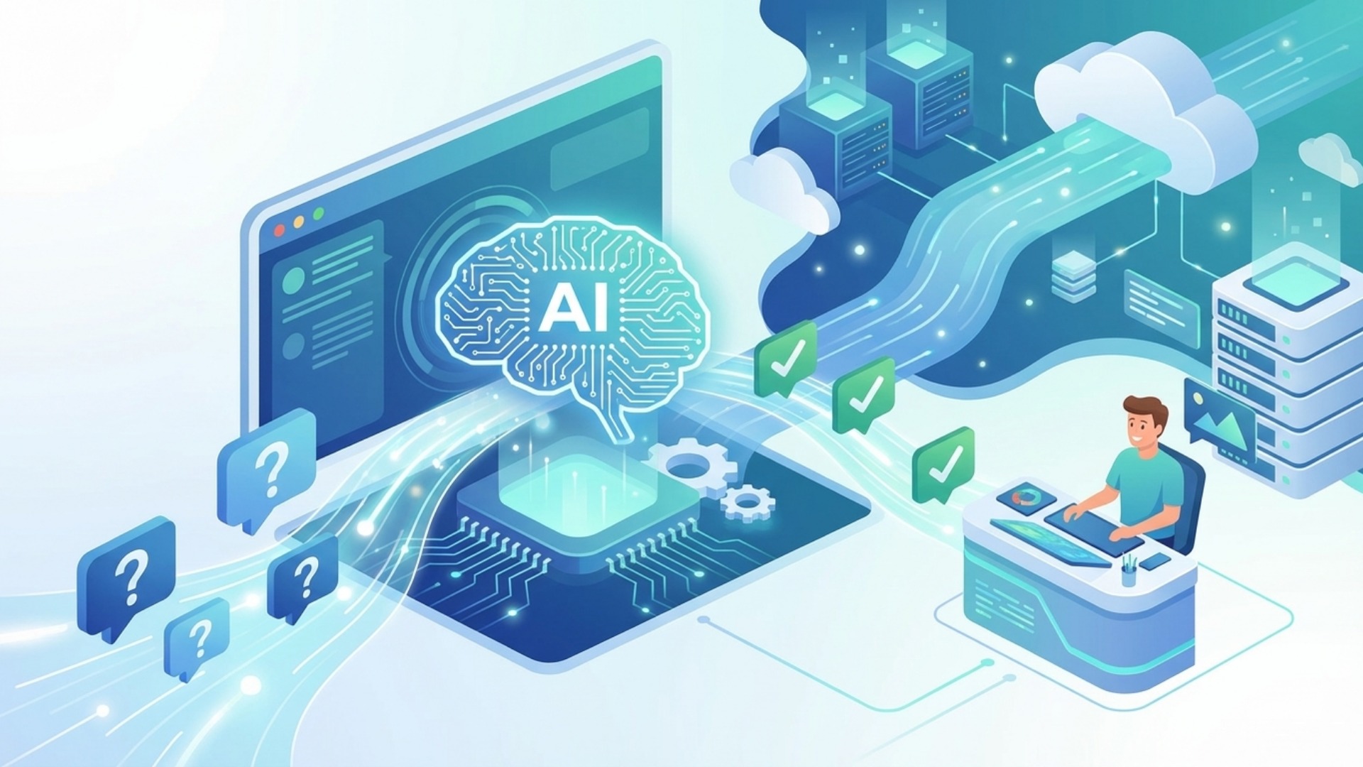 AI活用によるヘルプデスク業務の自動化事例