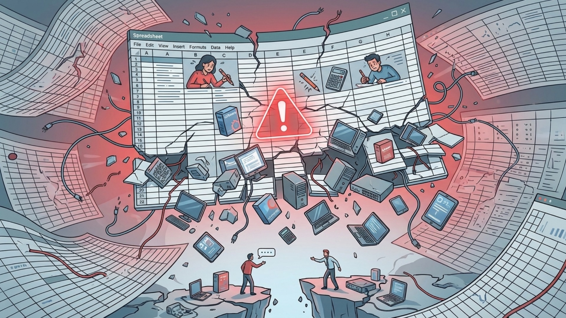 ExcelでのIT資産管理が限界と言われるデメリット