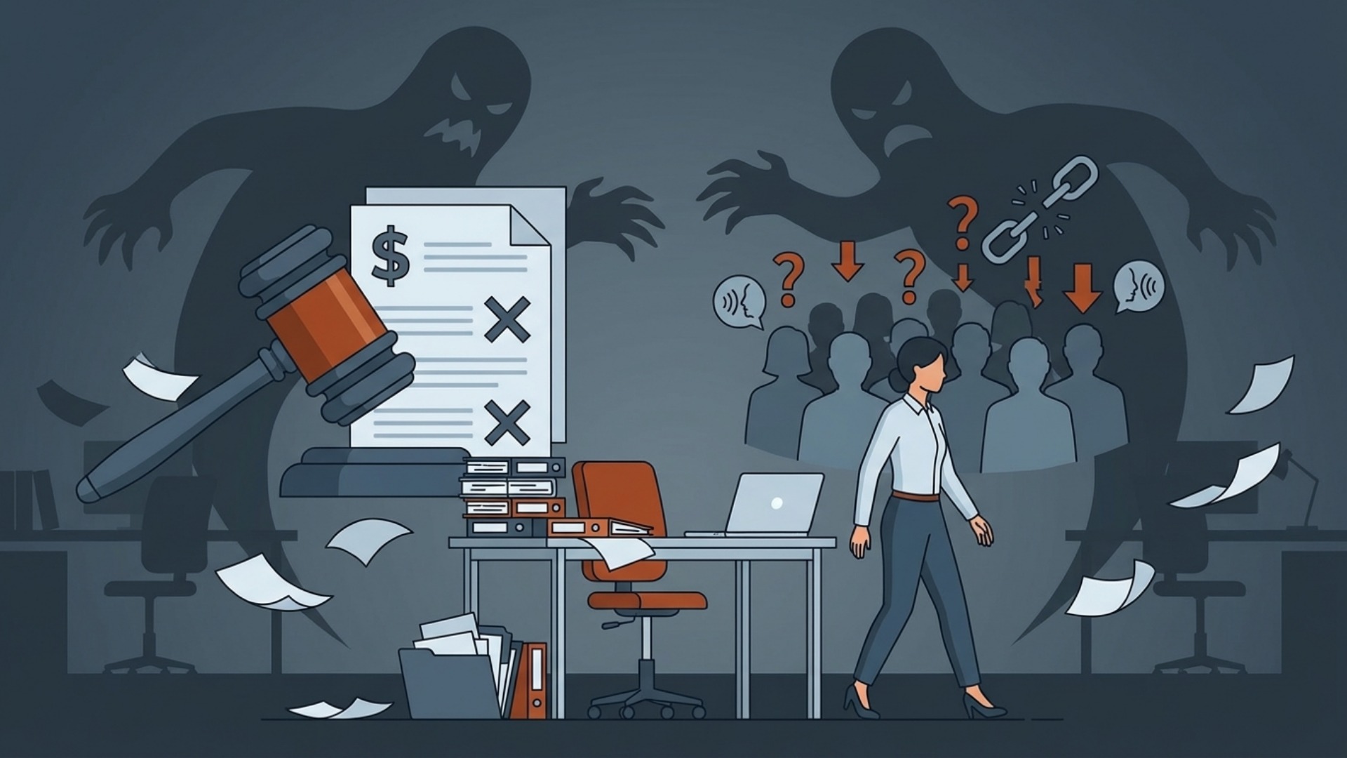 引き継ぎをせずに退職した場合のリスクとは？