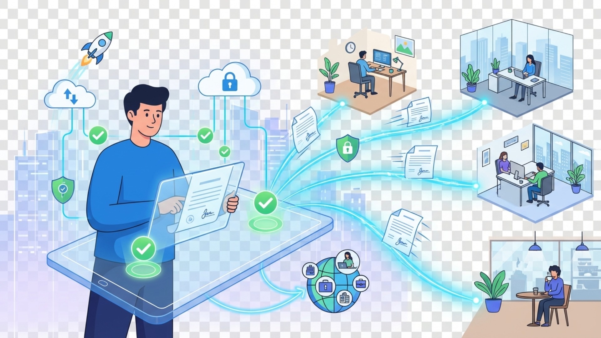 電子契約システムの導入で契約プロセス全体を効率化