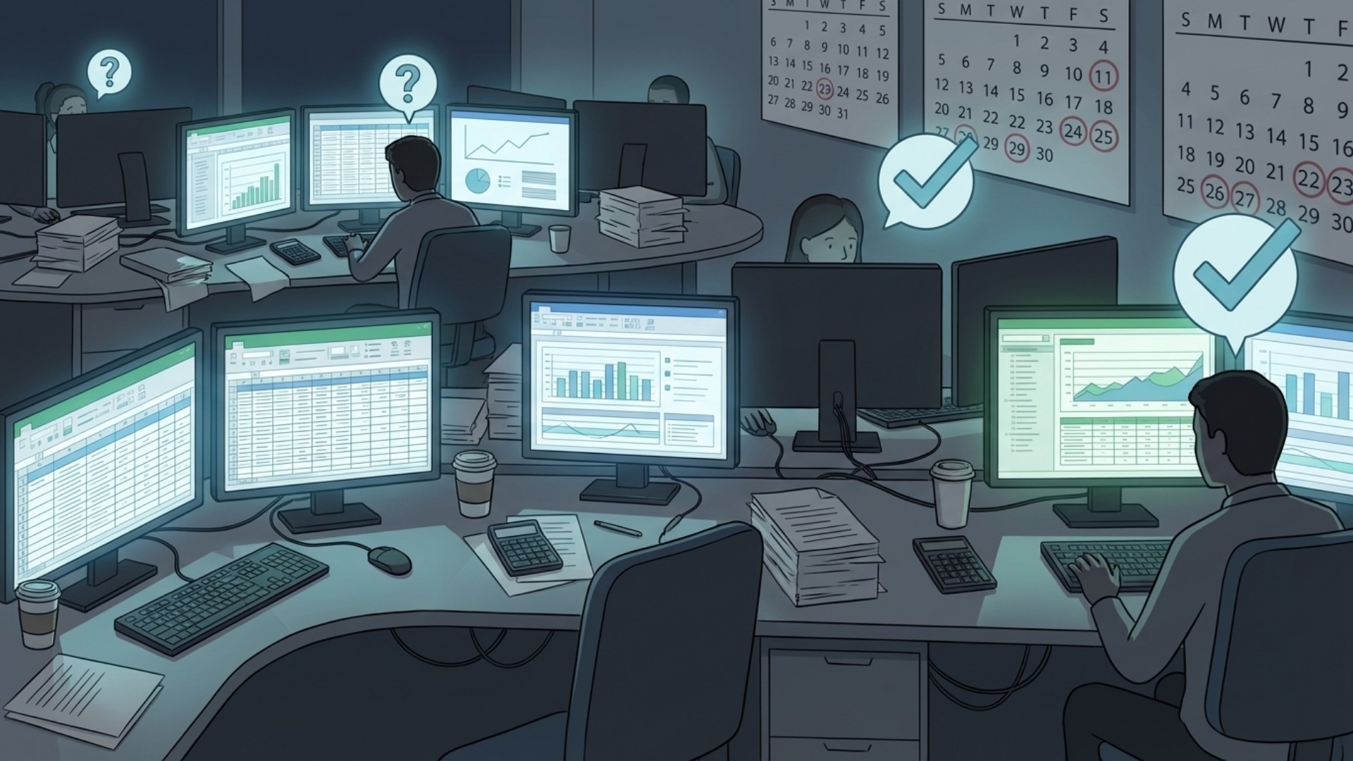 月末の集計作業でよくある質問（FAQ）