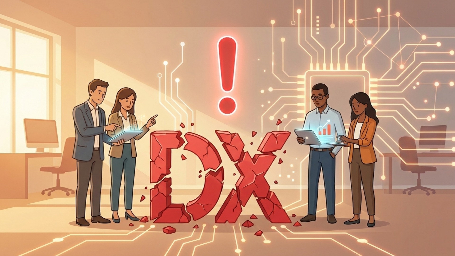 低予算でのDX推進を失敗させないための注意点