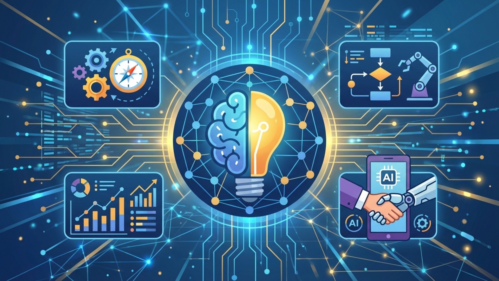 AI採用の導入を成功させるための4つのポイント