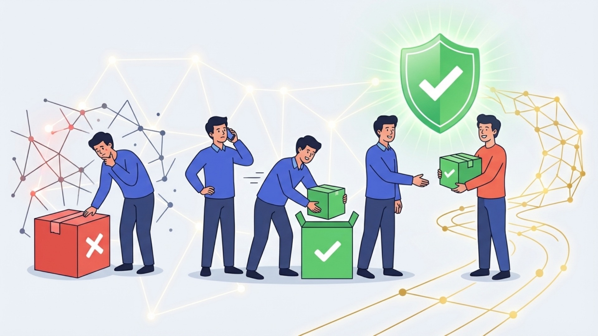 万が一出荷ミスが発生した際の正しい対応フロー