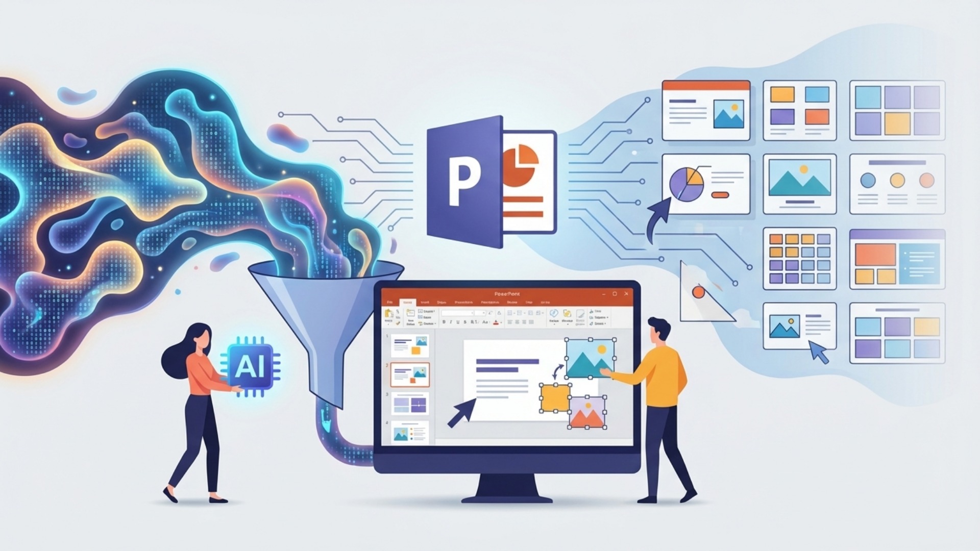 生成されたスライドをPowerPointで編集・活用する方法